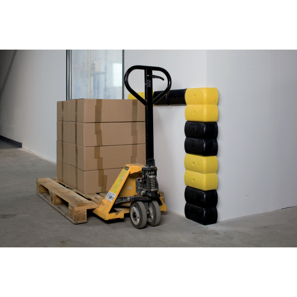 Eck-Schutzprofil 500 breit PE gelb VE 2 St
