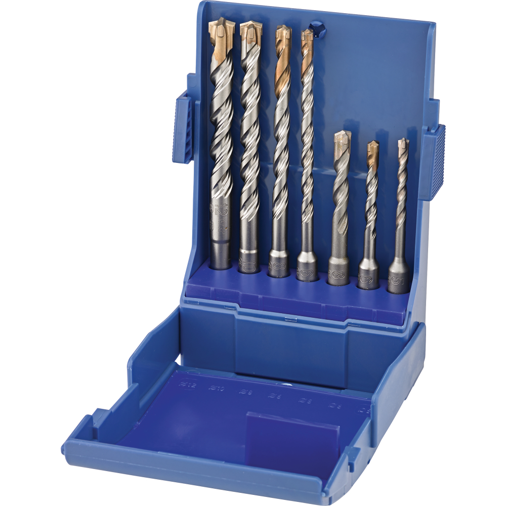 FORUM SDS-plus-Bohrer 4Schn. 7 tlg.