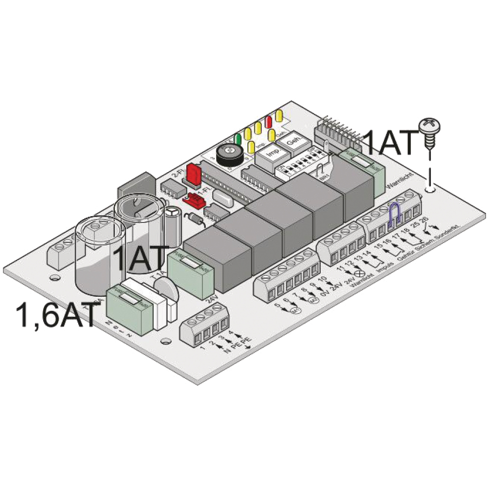 Platine für Steuerung twist 200 E/EL