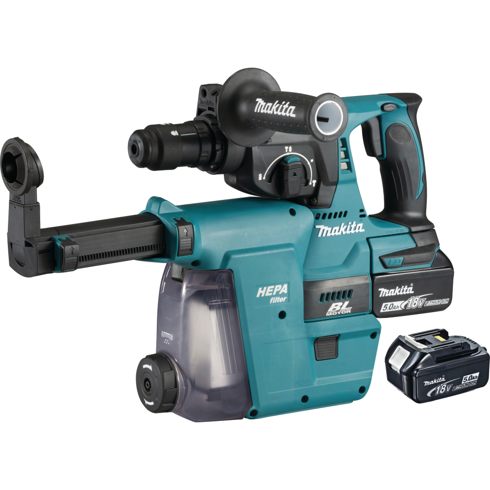 Makita Akku-Kombihammer DHR243RTJW 18V 5,0Ah 2,0J