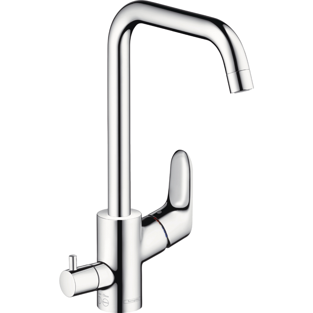 Spültischarmatur Focus260 Geräteabsperrv. DN15 chr.