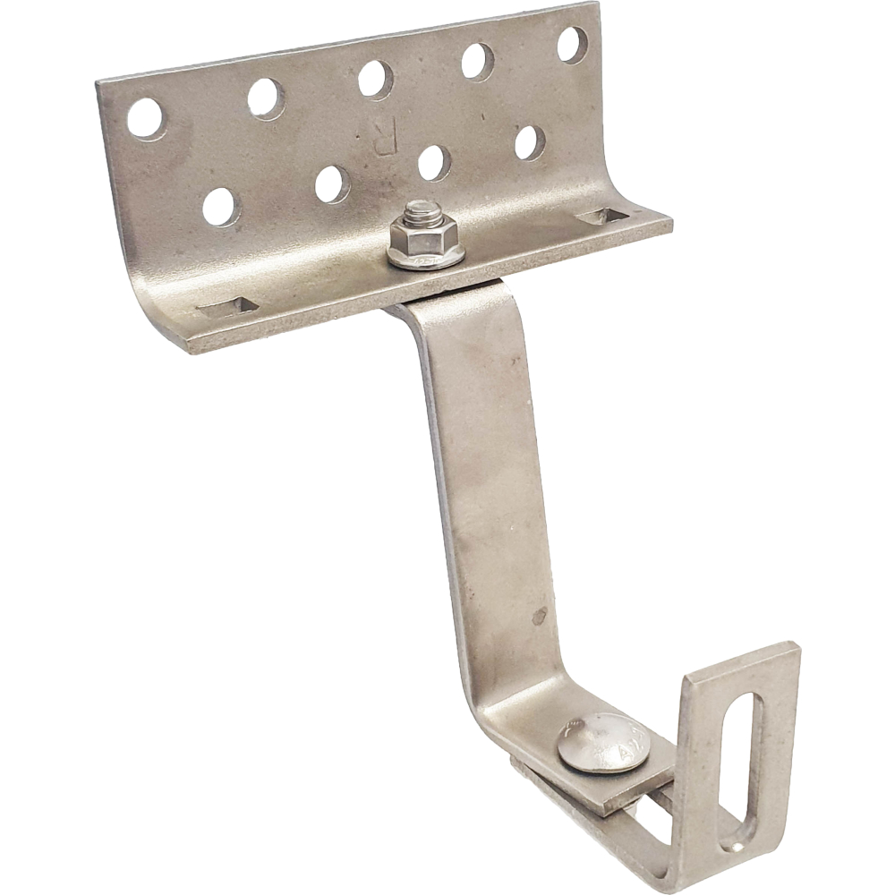 Dachhaken A2, 140x56x5mm 3-fach verstellbar; Stiel 5 mm