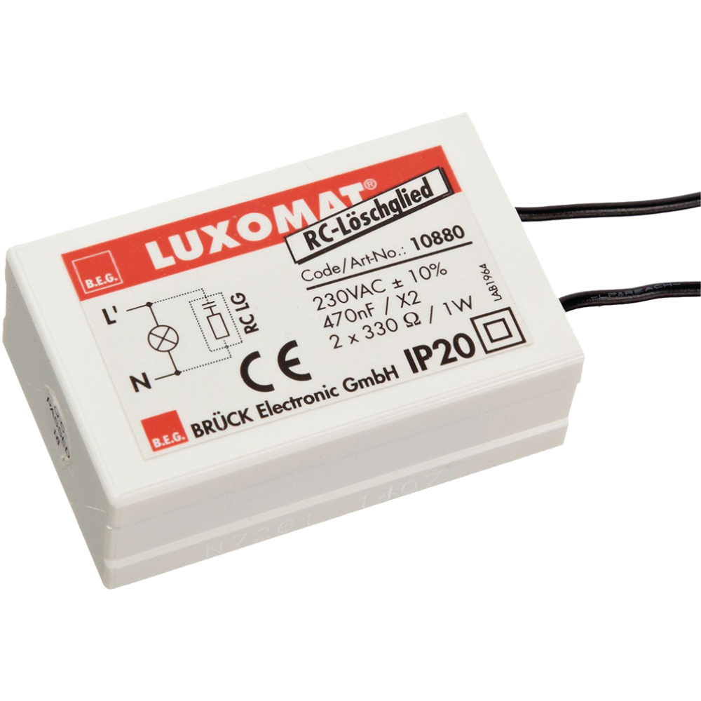 RC-Löschglied LUXOMAT weiß