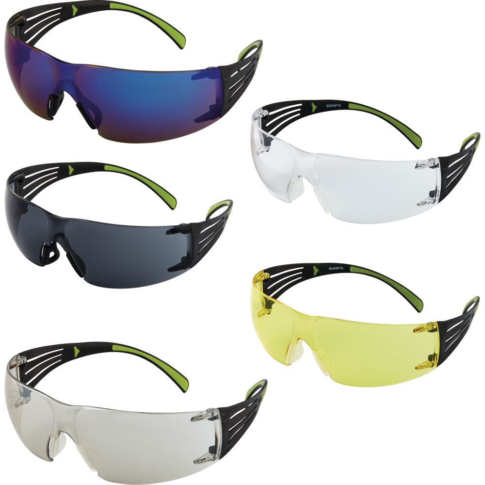 3M Schutzbrille SecureFit 400 PC, grau, AS/AF SF402AS/AF-EU