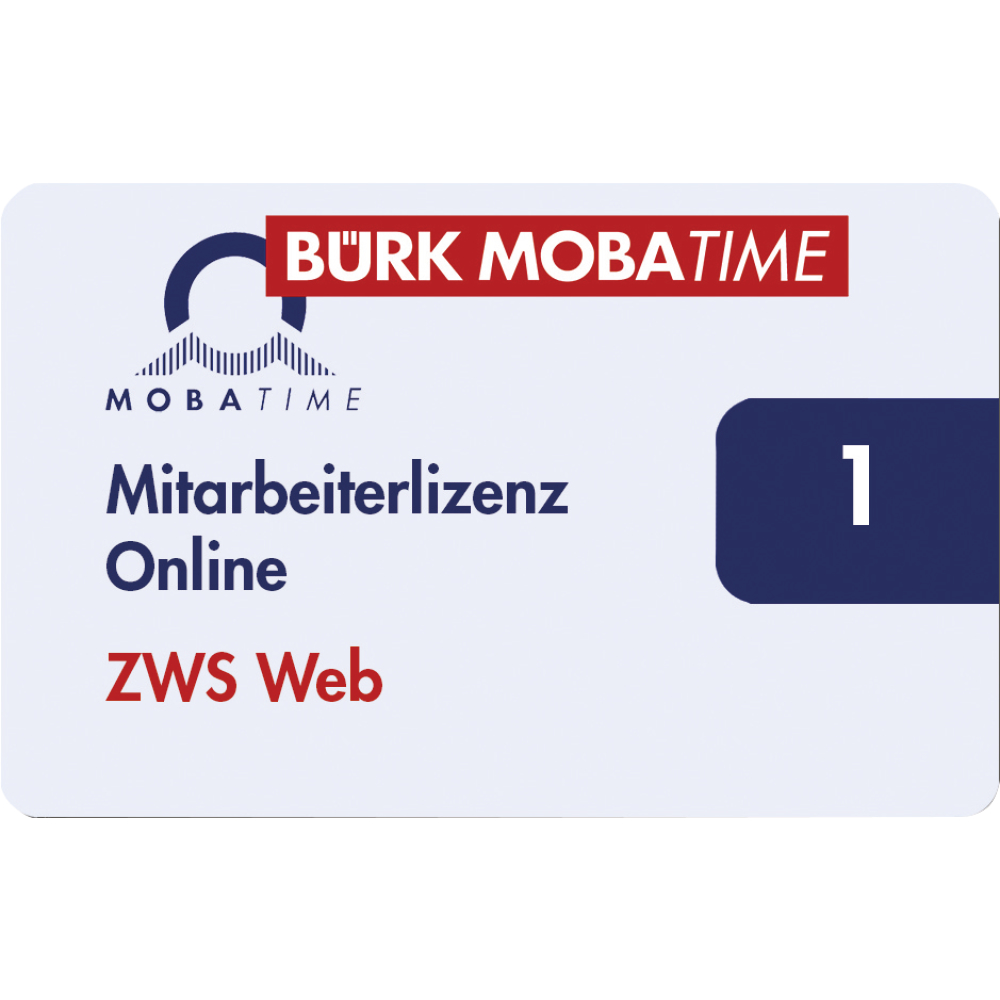 ZWS Web Lizenz Basic Zeiterfassung online