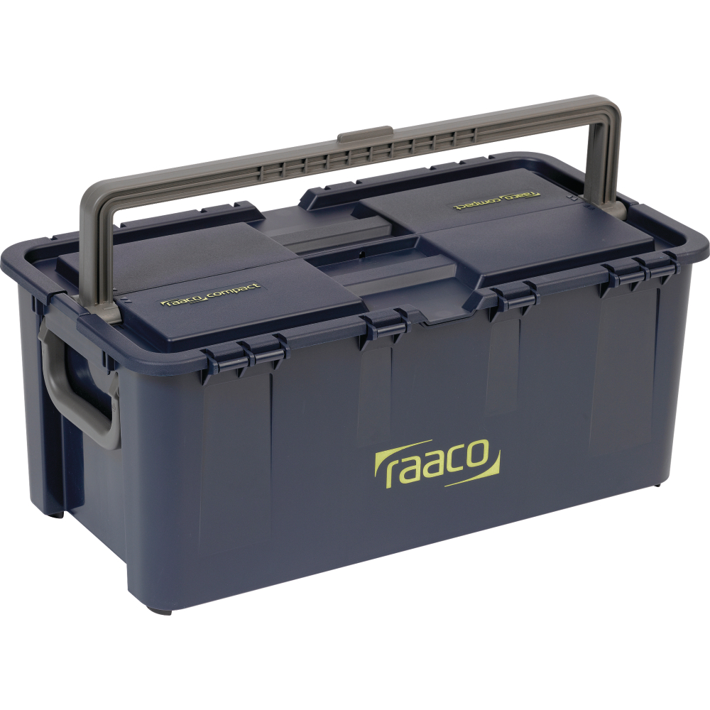 Werkzeugkoffer Compact 37 540x296x230mm blau Raaco
