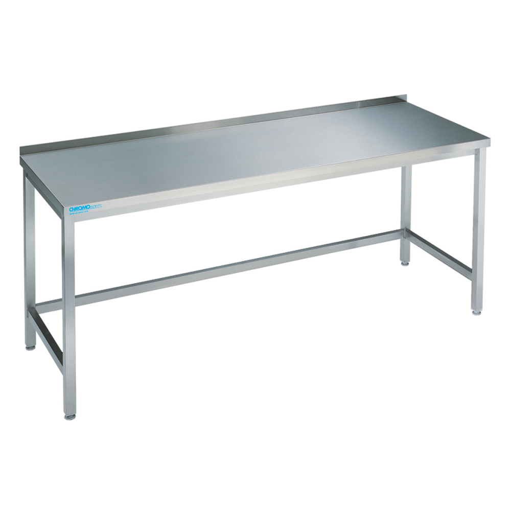 Arbeitstisch offen 2000x700x850 Edelstahl