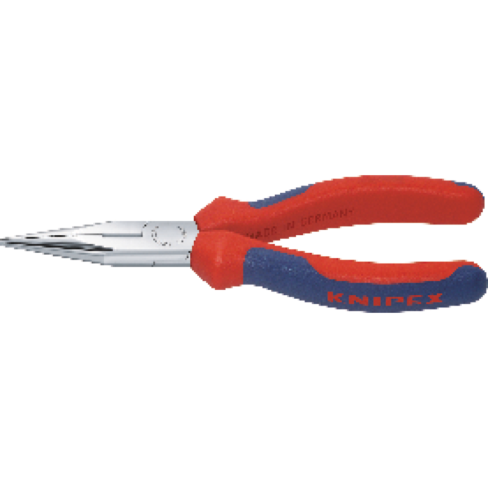 KNIPEX Flachrundzange mit Schneide (Radiozange) m. Mehrkomponenten-Griffen