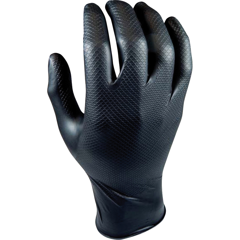 Handschuh Grippaz Kat.3 schwarz Gr.XL (Box à 50St.)