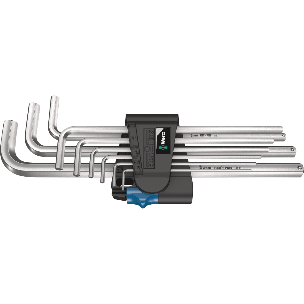 Winkelschraubendreher- Satz mit Haltefunktion 1,5-10mm Wera