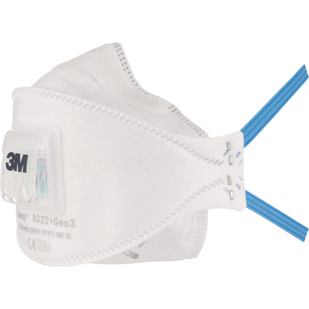 3M FFP2-Partikelmaske Aura mit Ventil 9322+