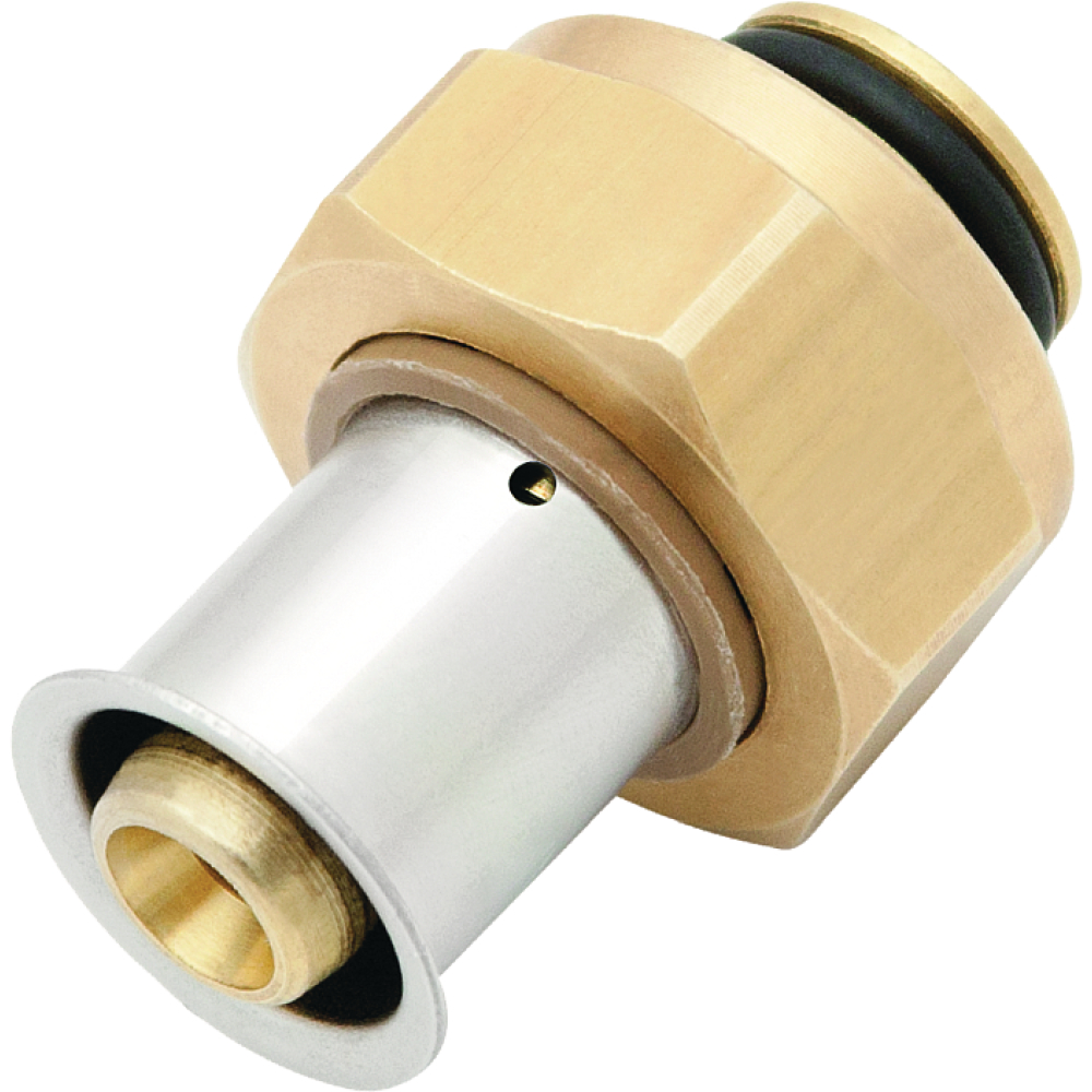 KAN-therm ultraPRESS Übergangs- verschraubung 16mm - 3/4"IG(Eurokonus)