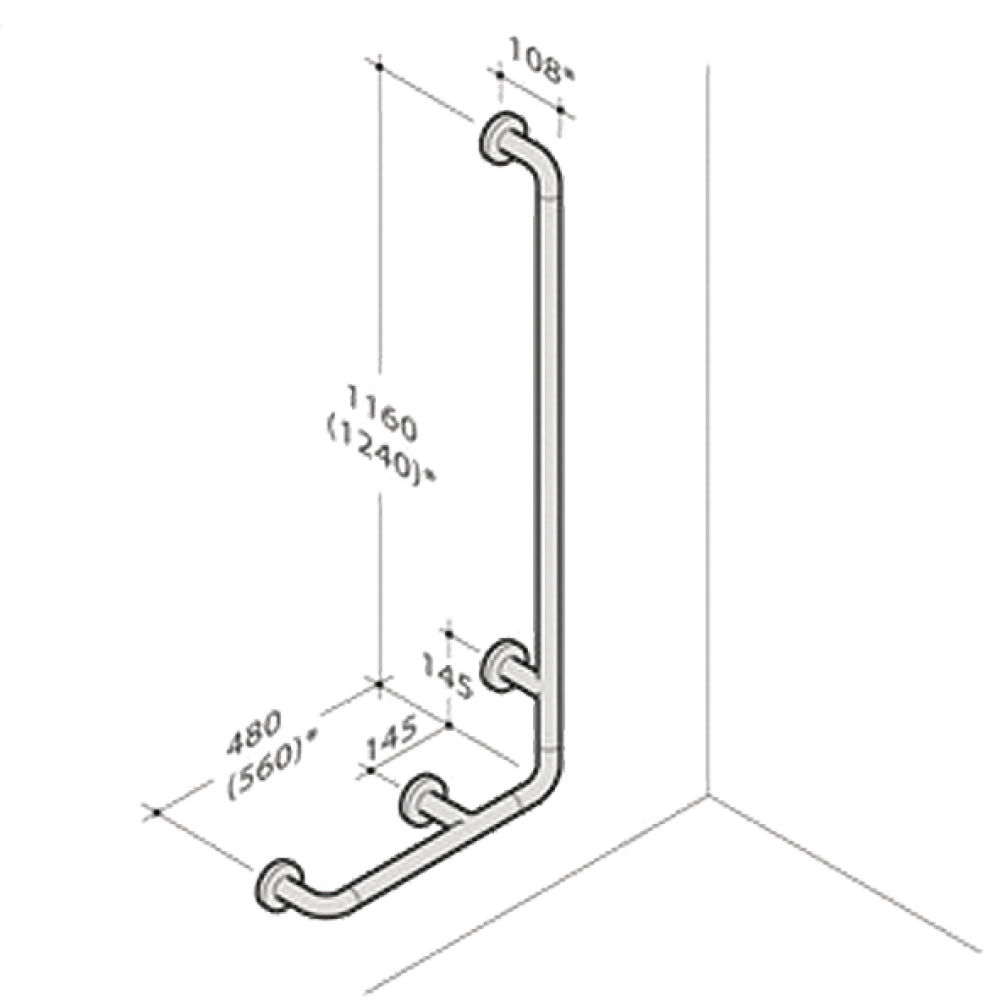 PfT Sicherheitsgriff L-Form 422 LB