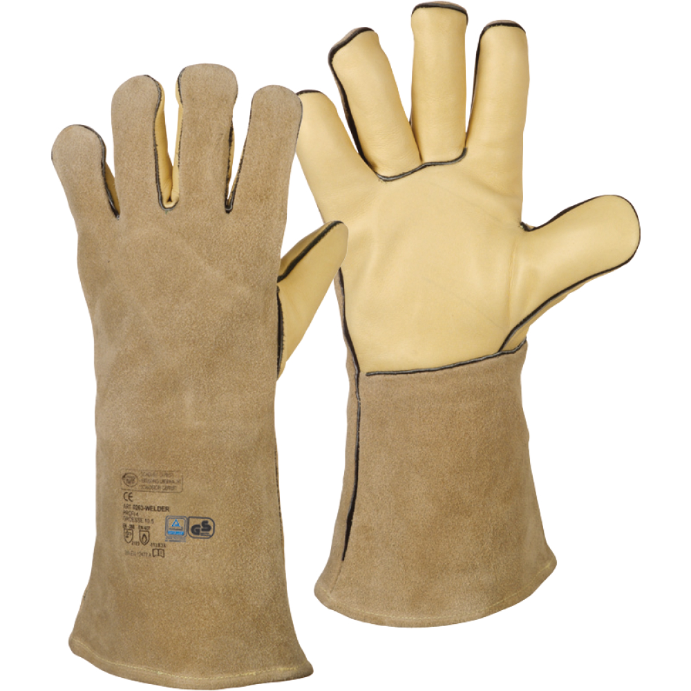 Stronghand® Schweißerhandschuh WELDER-PROFI 4 beige Gr.10,5