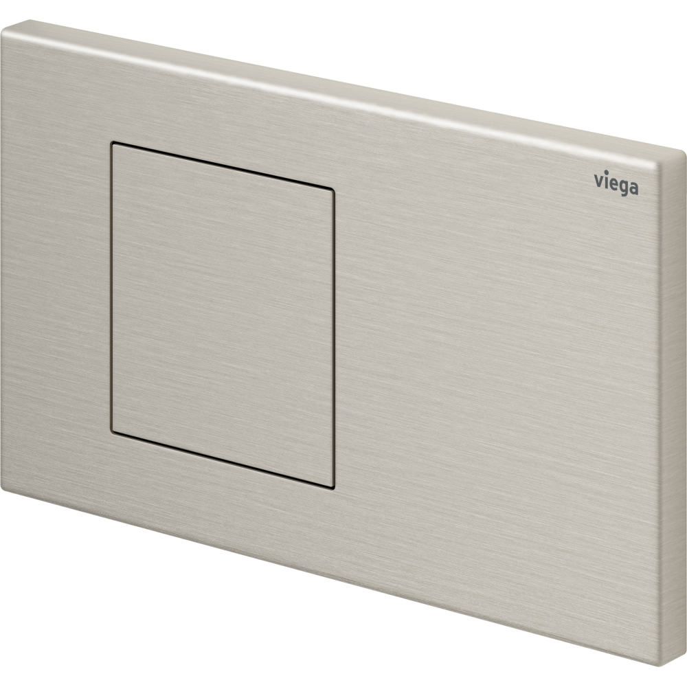 Viega Pl. Visign for Public 13-8633.1 220x130x12mm, f UP-SPK, ES gebürstet