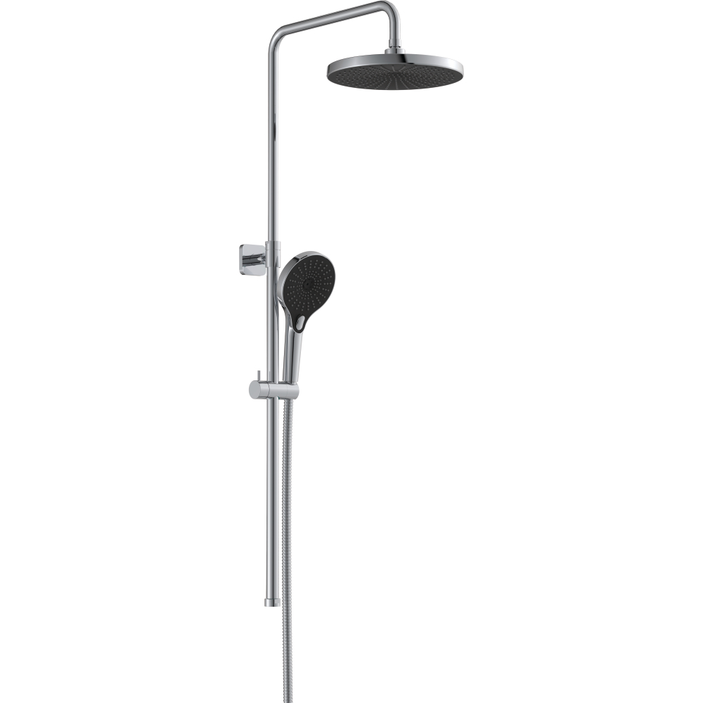 FORMAT Design 2.0 Duschsystem 3/4" mit Kopf- und Handbrause chrom