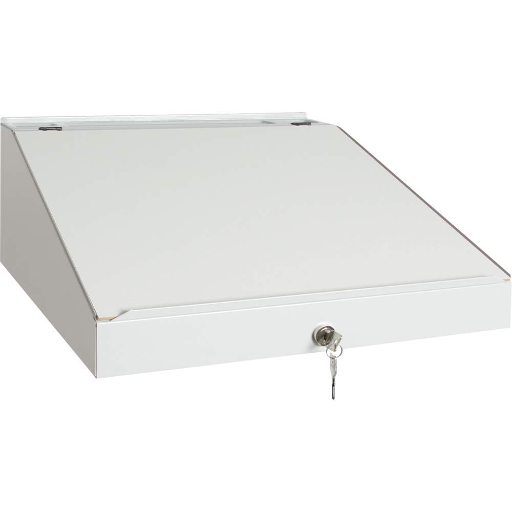 Schreibpultaufsatz 91/272x500x500mm grau