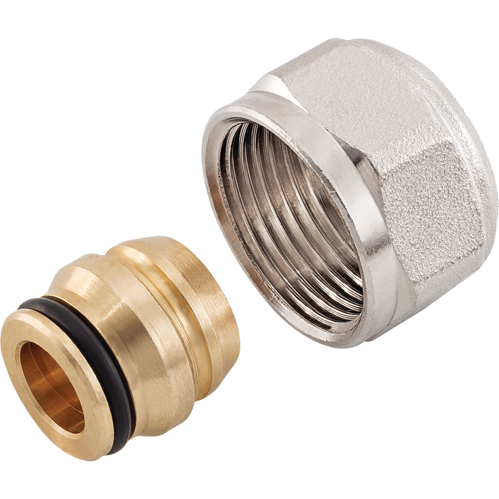 KAN-therm ultraPress Klemmverschraubung CU 15x3/4" IG für Kupferrohr