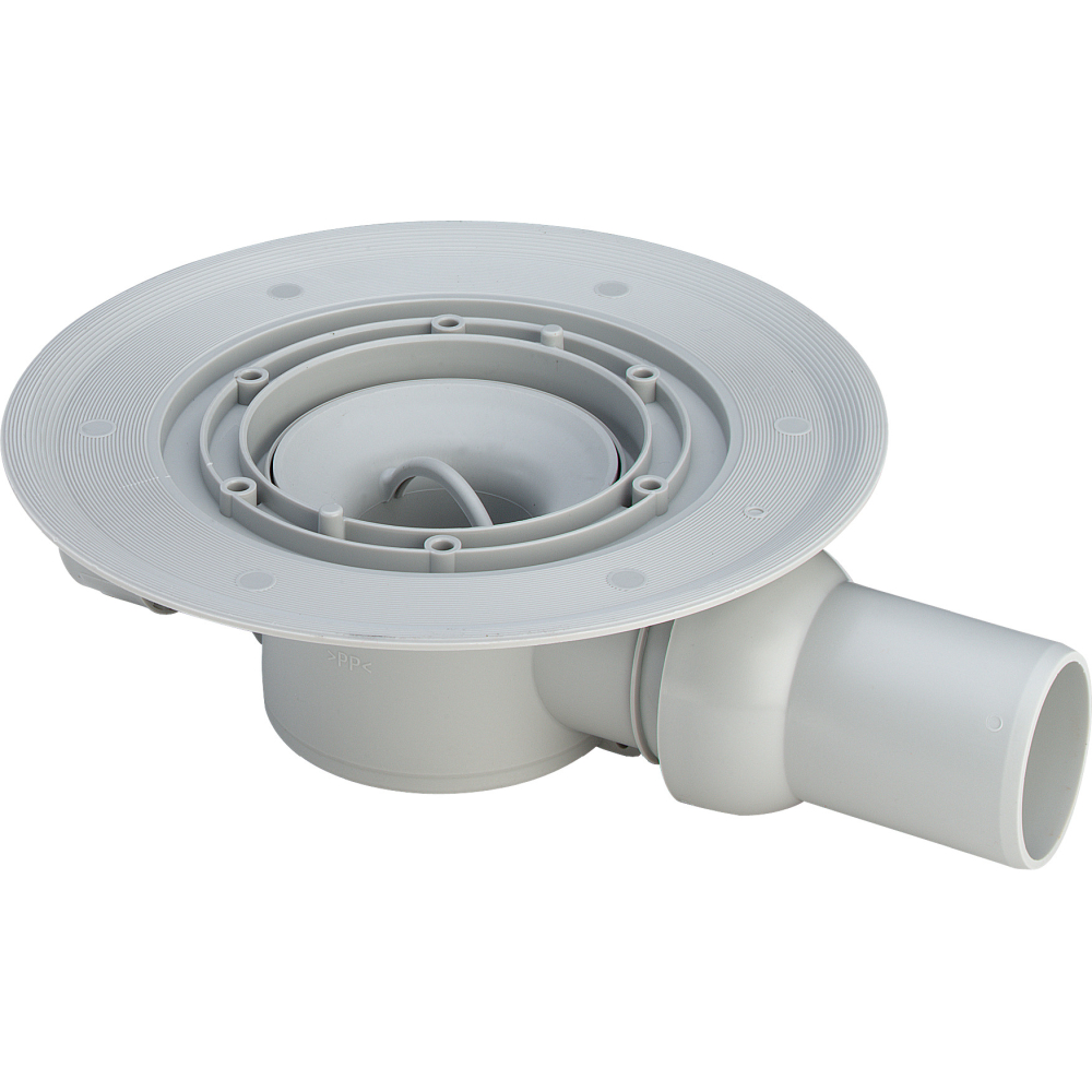 Viega Badablauf Advantix 4935.6 in 50mm Kunststoff grau