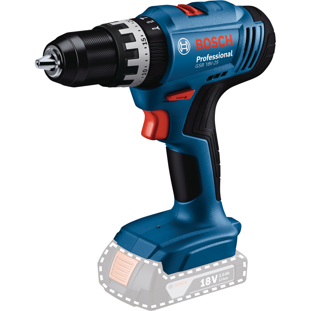 Bosch Akku-Schlagbohrschrauber 18V GSB 18V-25 solo L-BOXX