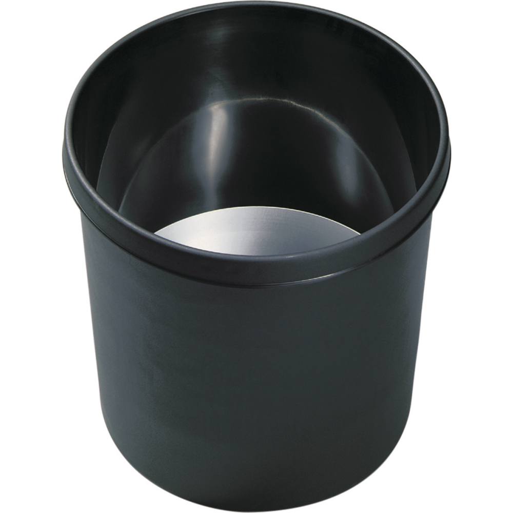 Papierkorb 18 l schwarz schwer entflammb.