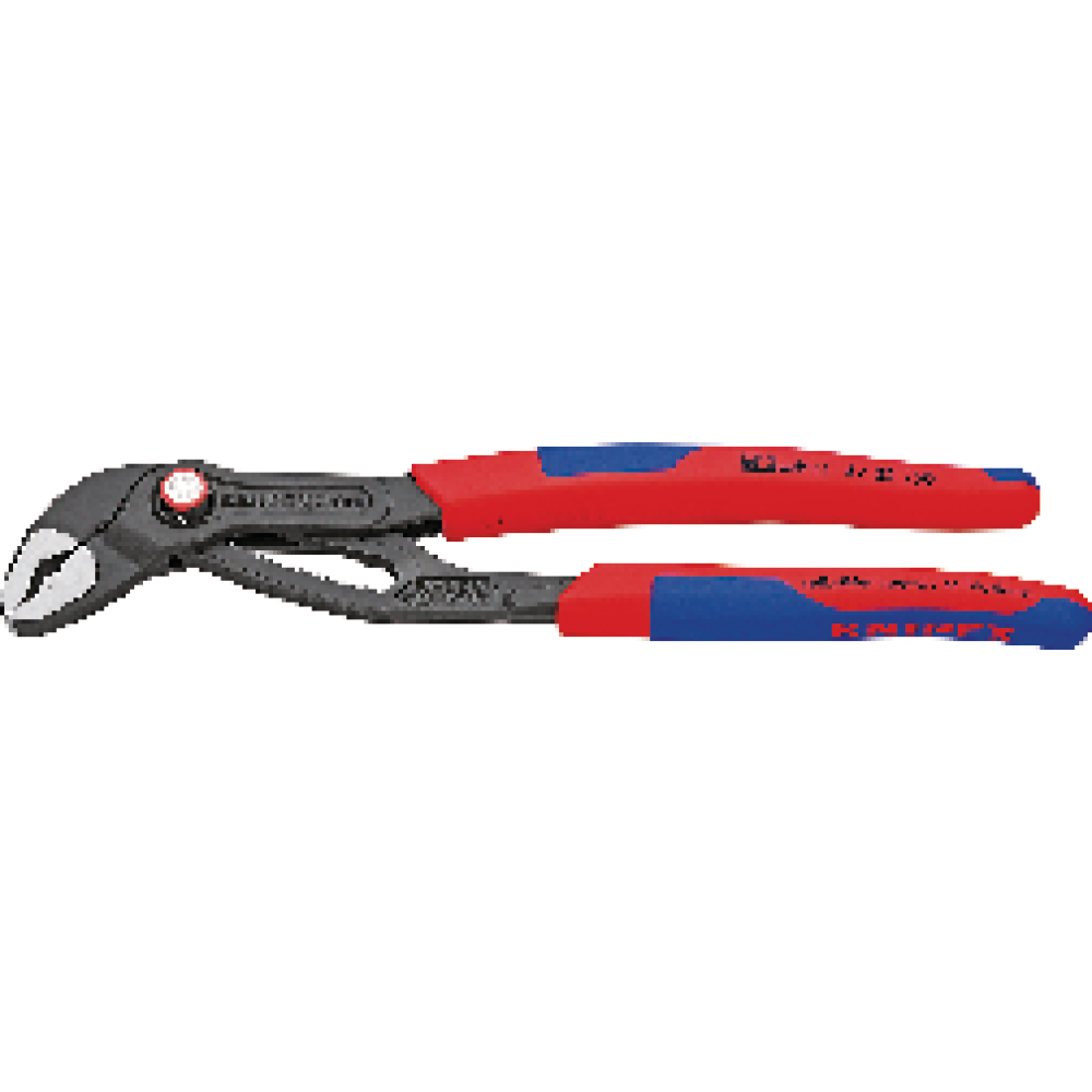 KNIPEX Hightech-Wasserpumpenzange Cobra® QuickSet mit 2-Komponenten-Griffen 250mm