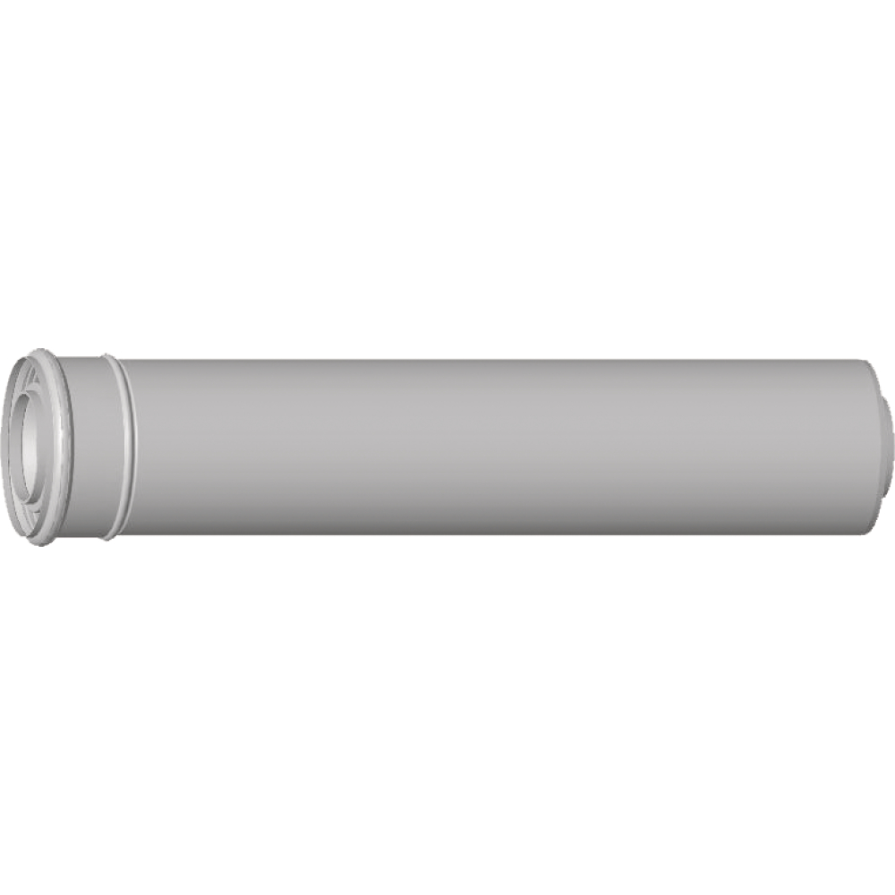Luft-/Abgasrohr DN 60/100