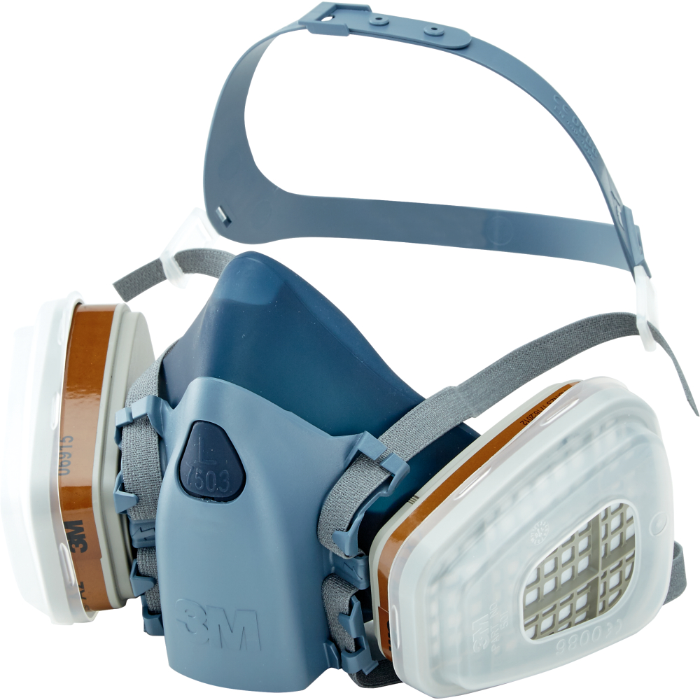 3M Mehrweg-Atemschutz Halbmasken-Set 50733 A2P3 R Filter Gr.M