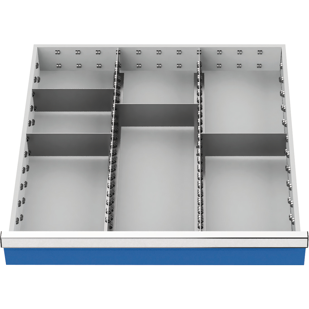 Metalleinteilungen FH100 B705 x T705