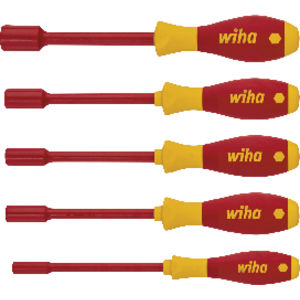 Wiha Steckschlüssel-Schraubendreher- Satz VDE 5,5-13mm 5-tlg.