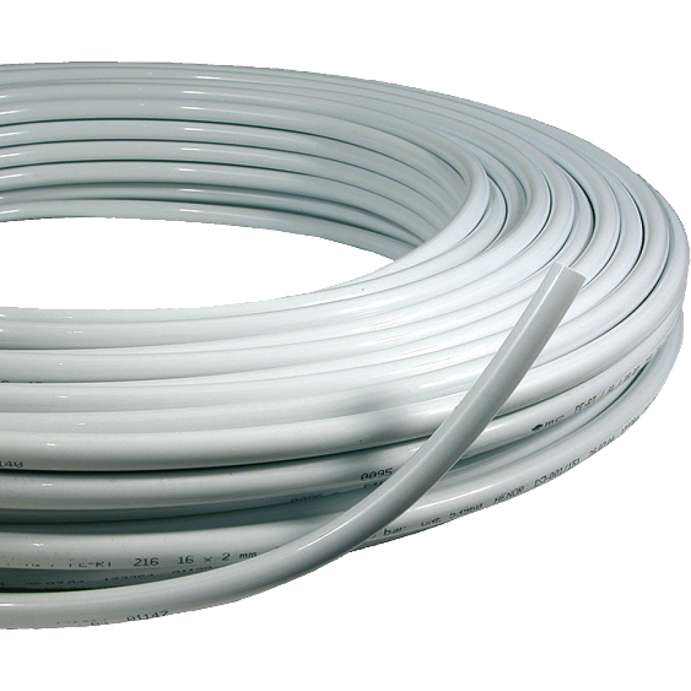 Alu-Verbundrohr PE-RT/AL/PE-RT, weiß, Ring