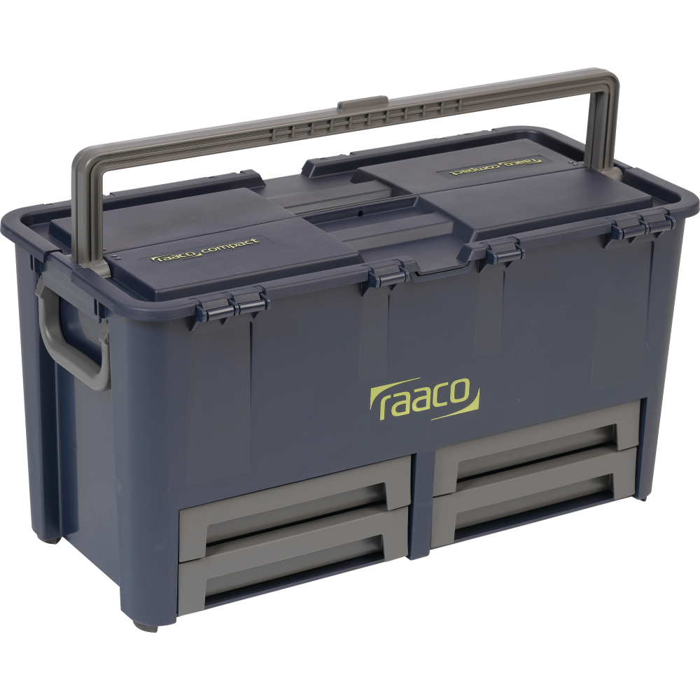 Werkzeugkoffer Compact 62 322x311x621mm blau Raaco