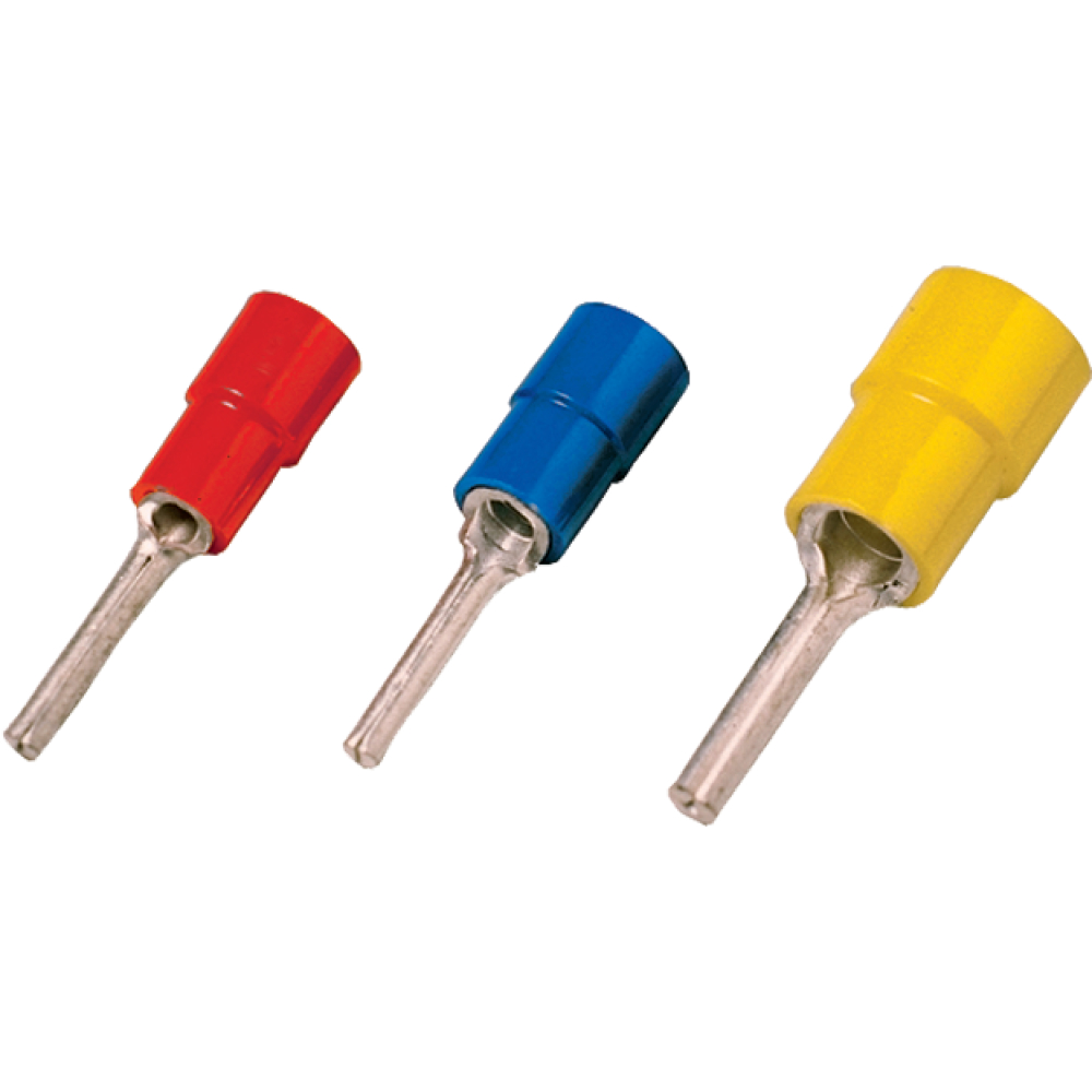 Stiftkabelsch. 1,5-2,5mm² PC-Iso., Stift 1,9mm,blau