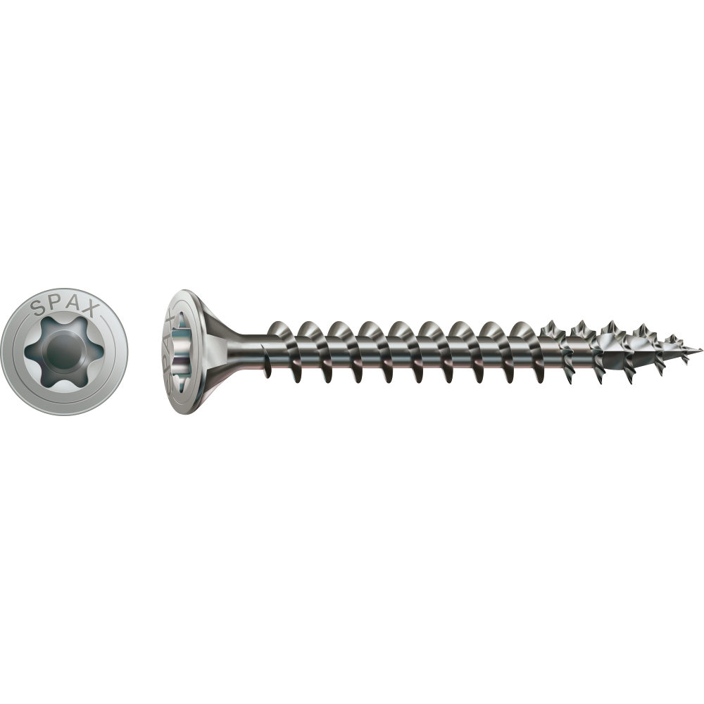 SPAX-Spanplattenschrauben TORX VG A2