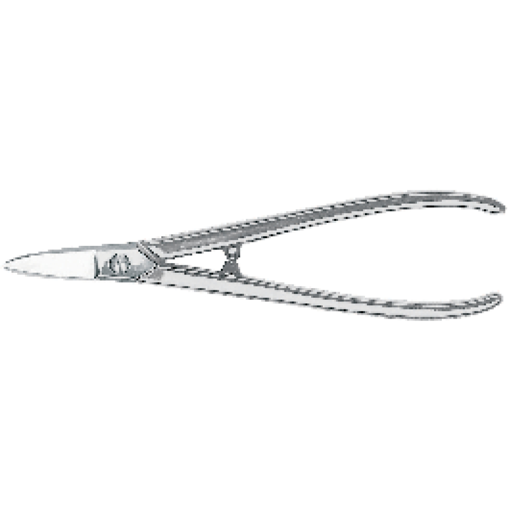 Erdi Goldschmiedeschere gerade vernickelt 180mm