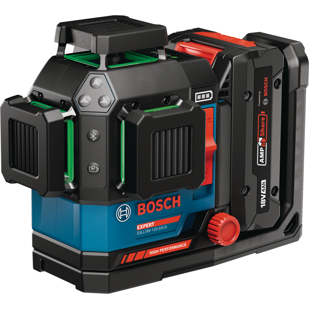 Bosch Linienlaser Expert 18V EXLL18V-120-33CG, DK20 + 18V +