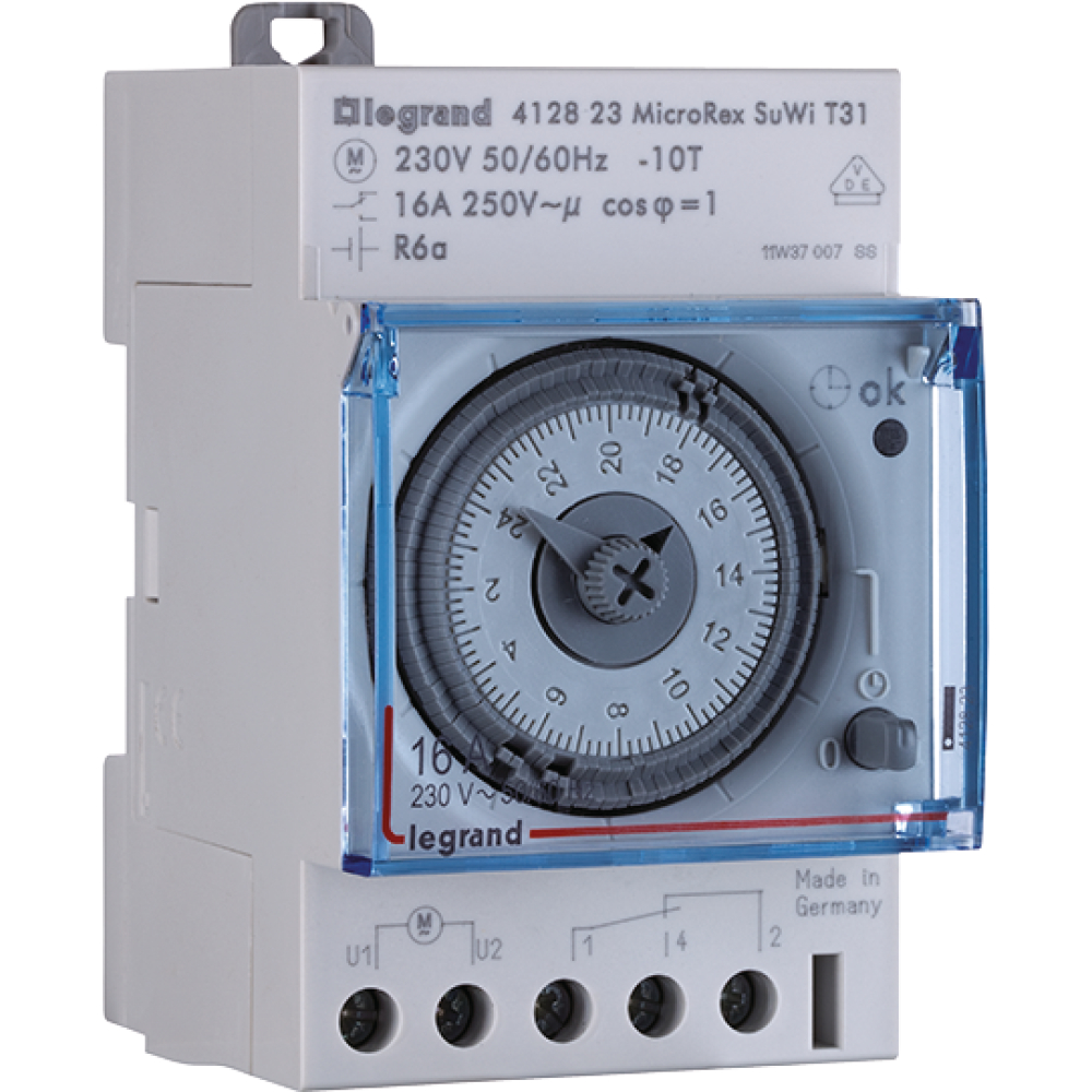 Legrand Su/Wi-Wochen- schaltuhr MicroRex W31