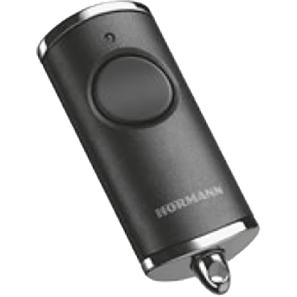 Handsender BiSecure HSE 1 BS, 1 Taste Struktur-Kunststoffoberfläche schwarz