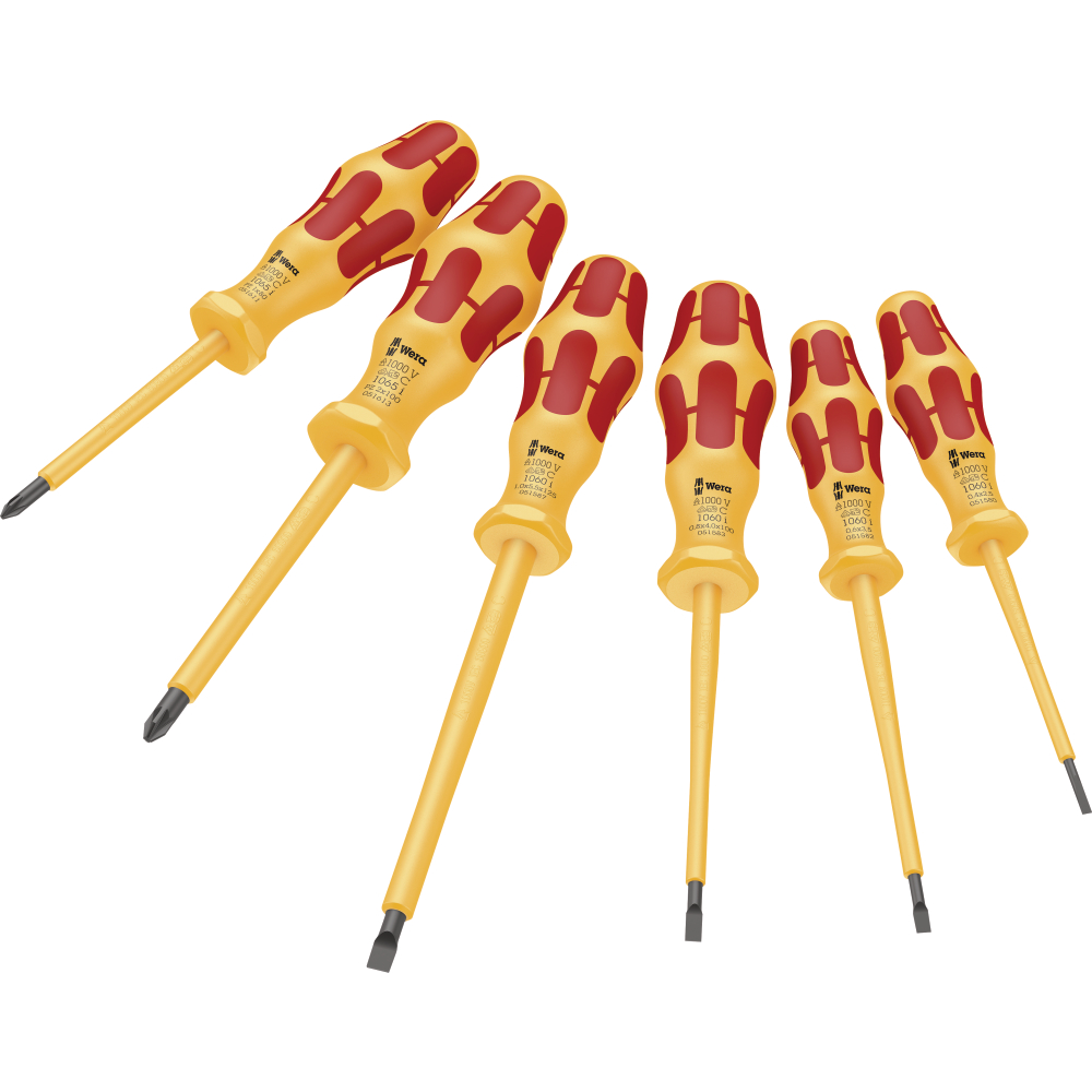 Schraubendrehersatz Kraftform VDE 1060 i/1065 i/6 6-tlg.