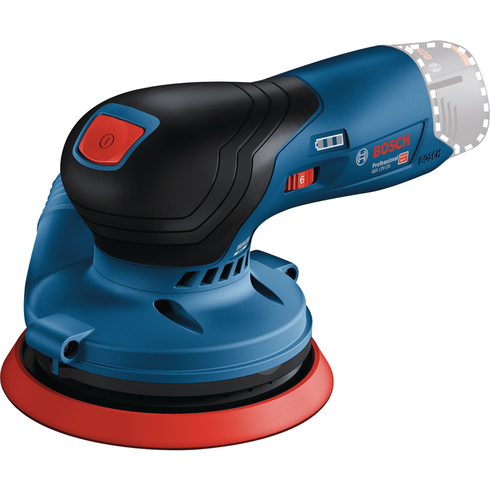 Bosch Akku-Exzenterschleifer 12V c&g GEX 12V-125 Dm 125mm solo