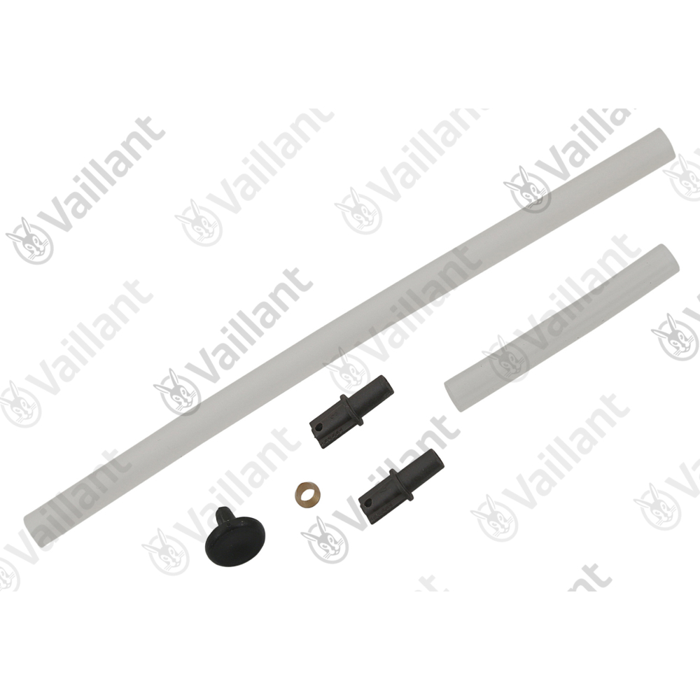 Vaillant Messnippel, mit Schlauch und Stopfen Vaillant-Nr. 133627