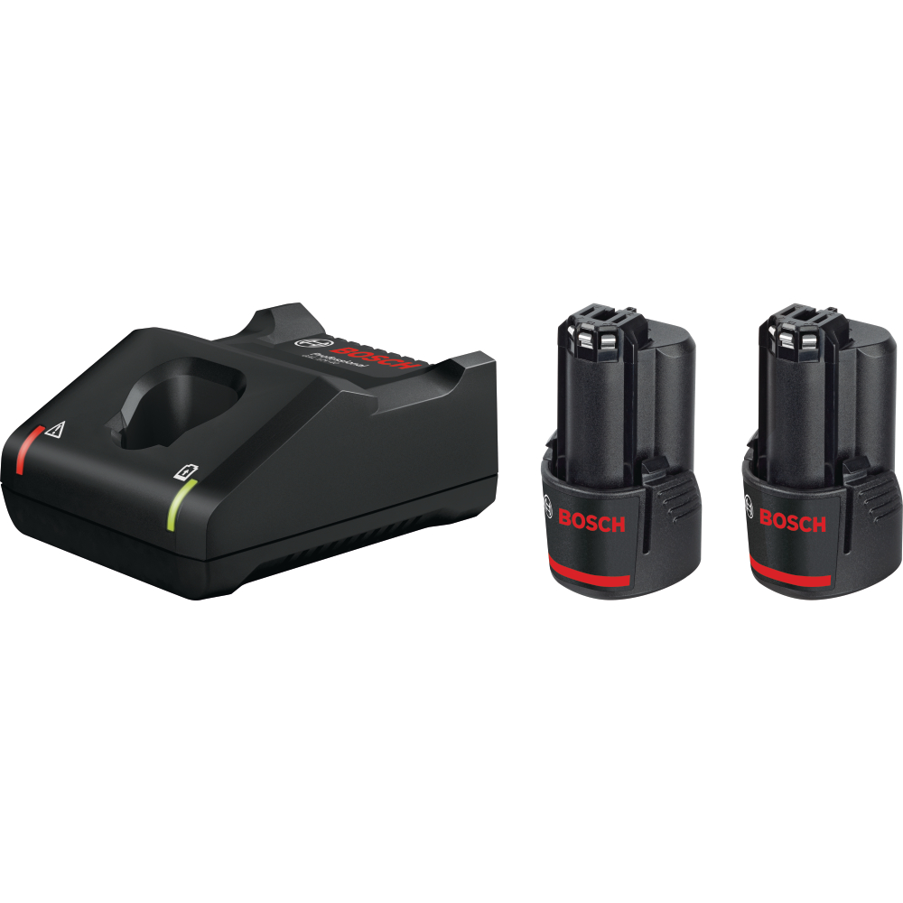 Bosch Akku-Starter-Set 12V c&g 2x Akku 2,0Ah Li-Ion + GAL 12V-40