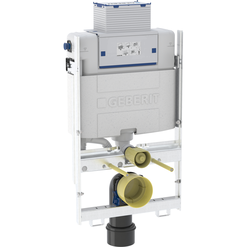 Geberit Wand-WC-Element GIS 87cm mit Omega UP-Spülkasten 12cm