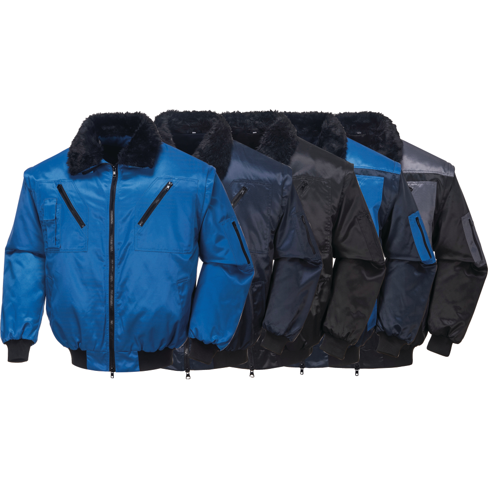 FORTIS Pilotenjacke 4in1 ACHIM marine/royal Gr.3XL