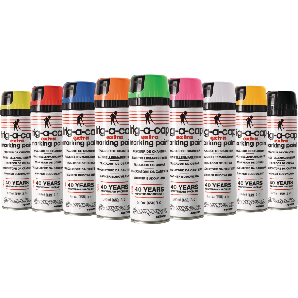 Baustellenmarkierspray t-a-c extra 500ml rot fl