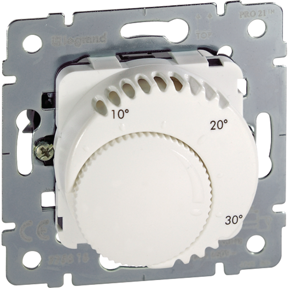 Raumthermostat-Einsatz Standard mit Wechselkontakt