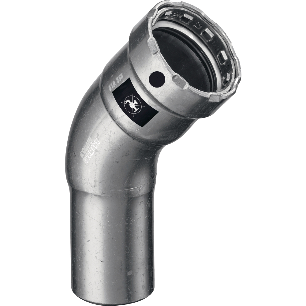 Bogen 45° I/A