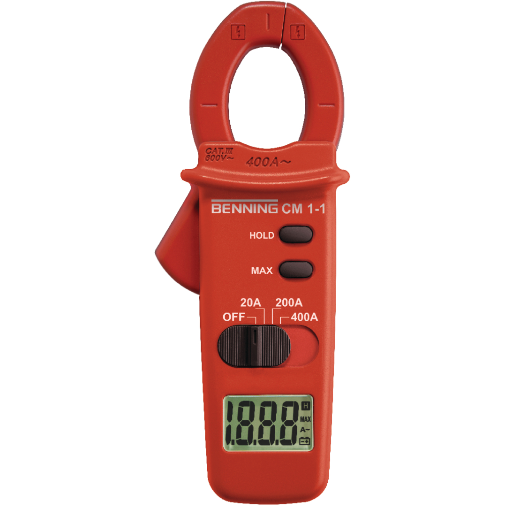 BENNING Digital-Stromzangen-Multimeter CM 1-1