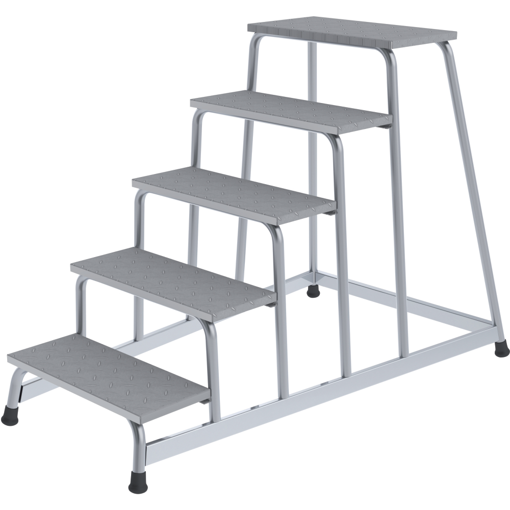 Arbeitspodest alu 5 Stufen starr