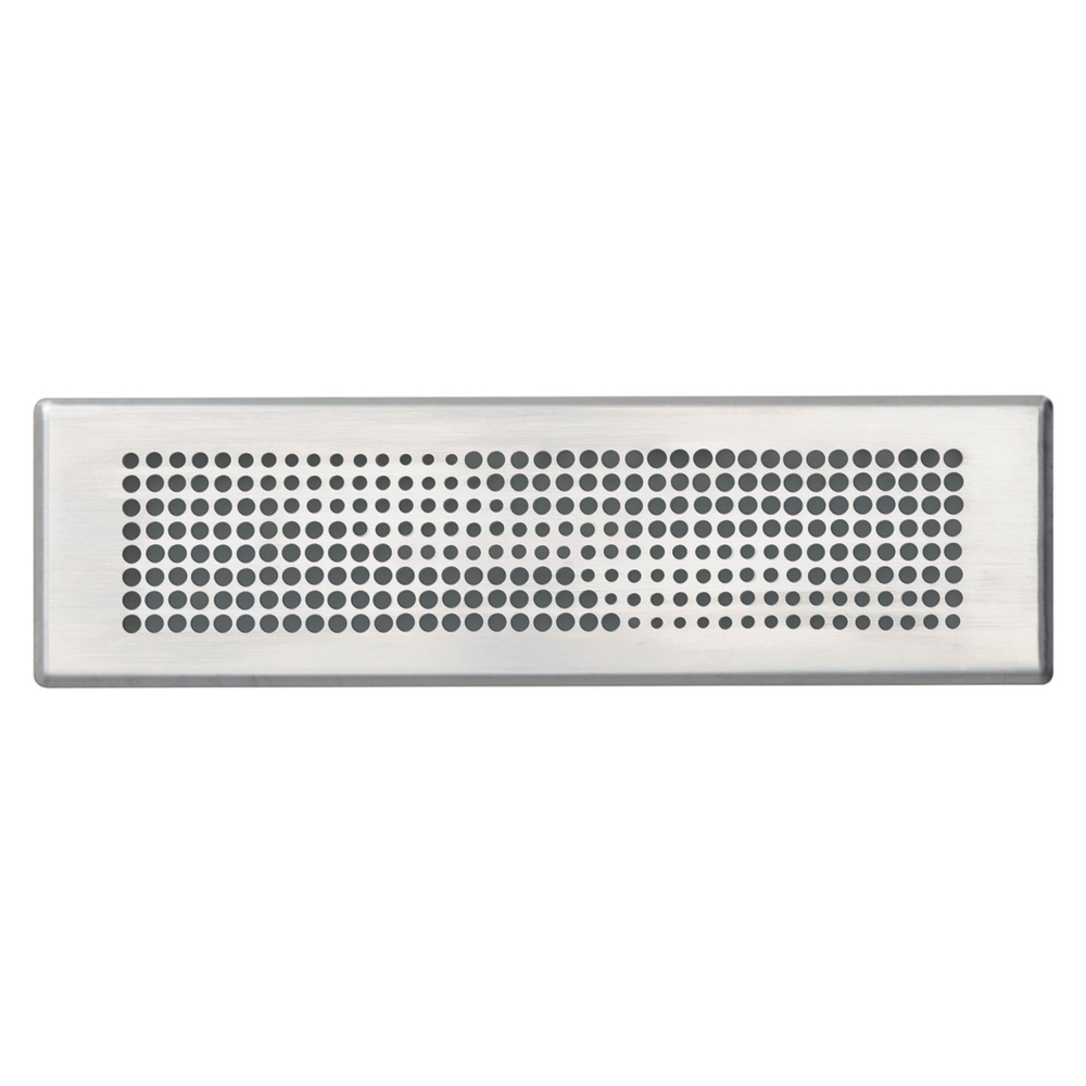 Vaillant Design Abdeckblende rechteckig Wave Edelstahl